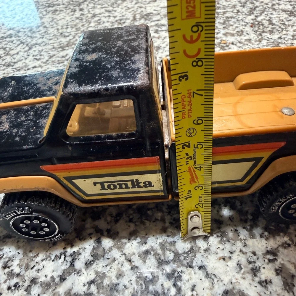 VTG Tonka Pickup Truck Toy Pressed Steel 7in Made in US Collectable
